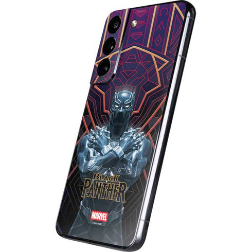 Marvel Black Panther Wakanda Salute Galaxy S22 Plus Skin